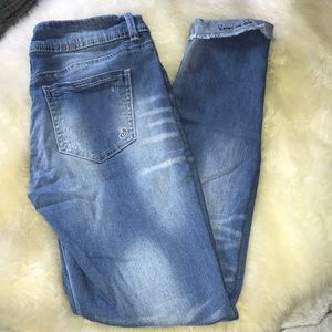 Medium wash jeans